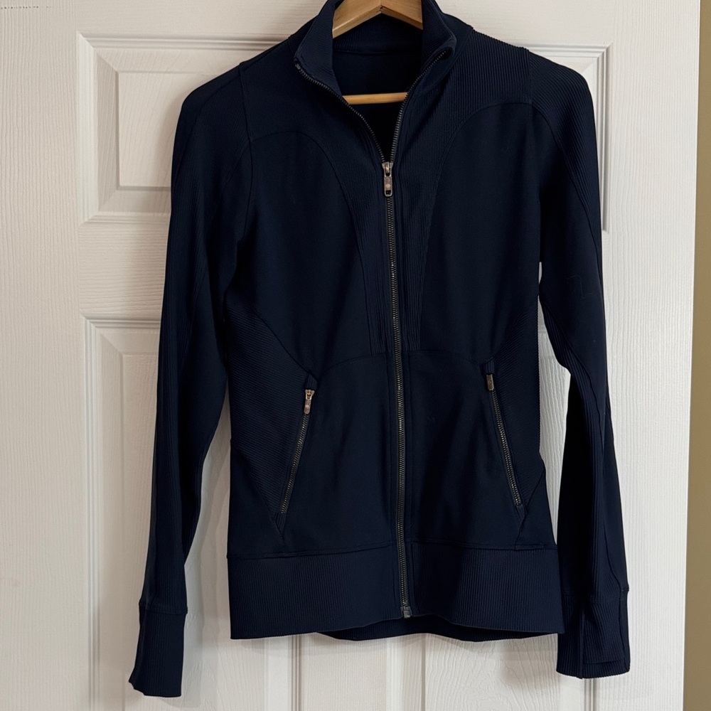 lululemon athletica Navy Zip-Up Jacket - Picture 2 of 12